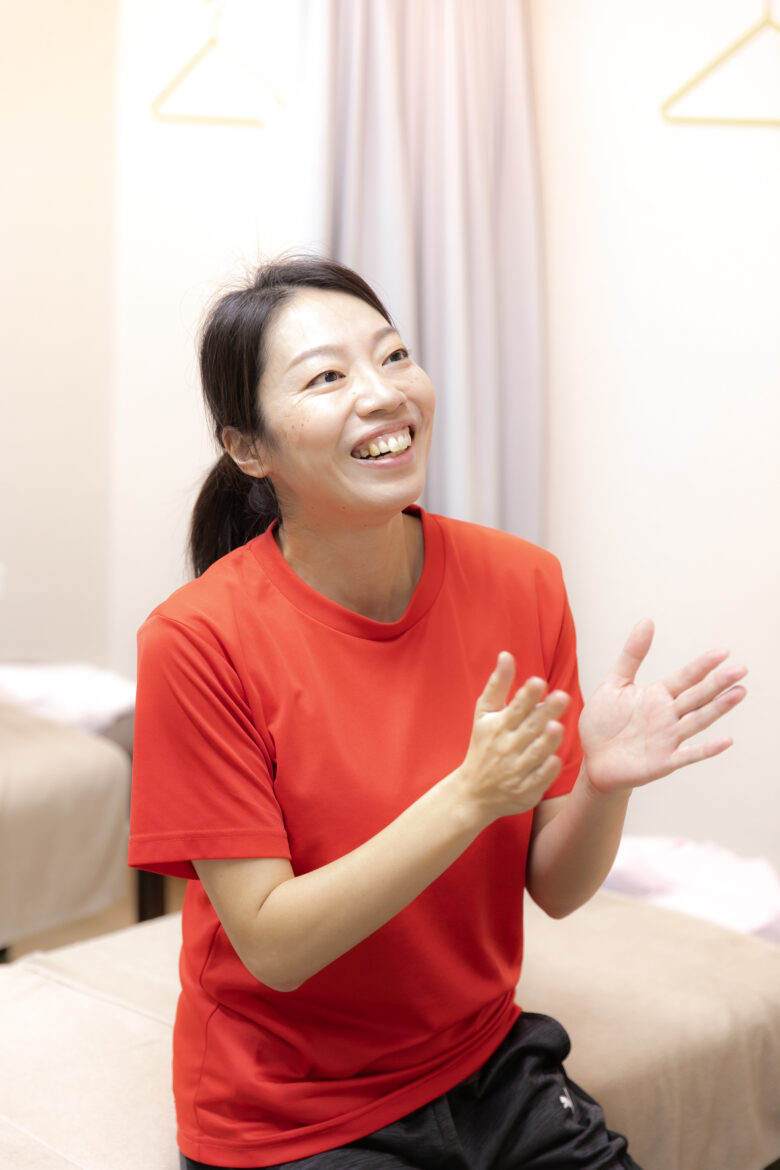 名古屋栄マッサージ 施術風景